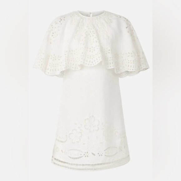 Sea New York Lula White Eyelet Mini Dress - Picture 4 of 16